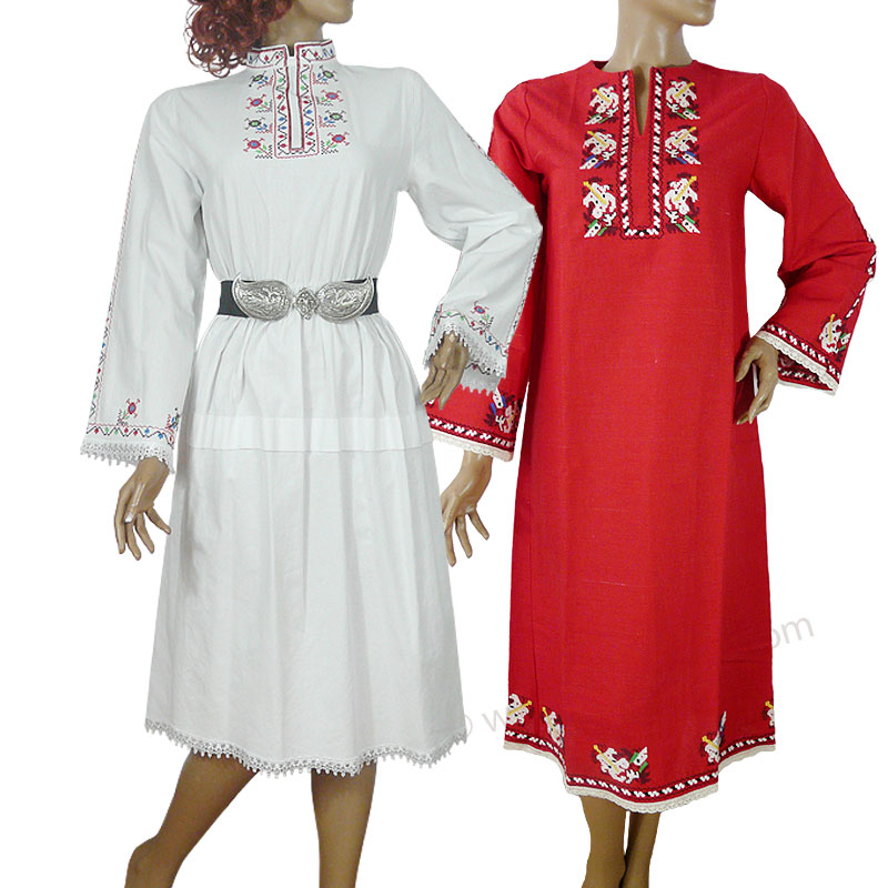 Embroidered women's robes