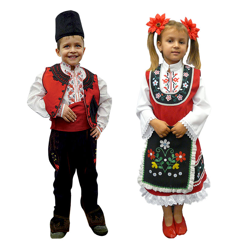 Children's folk costumes