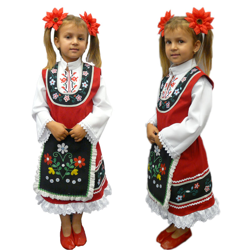 Children's folk costumes for girls