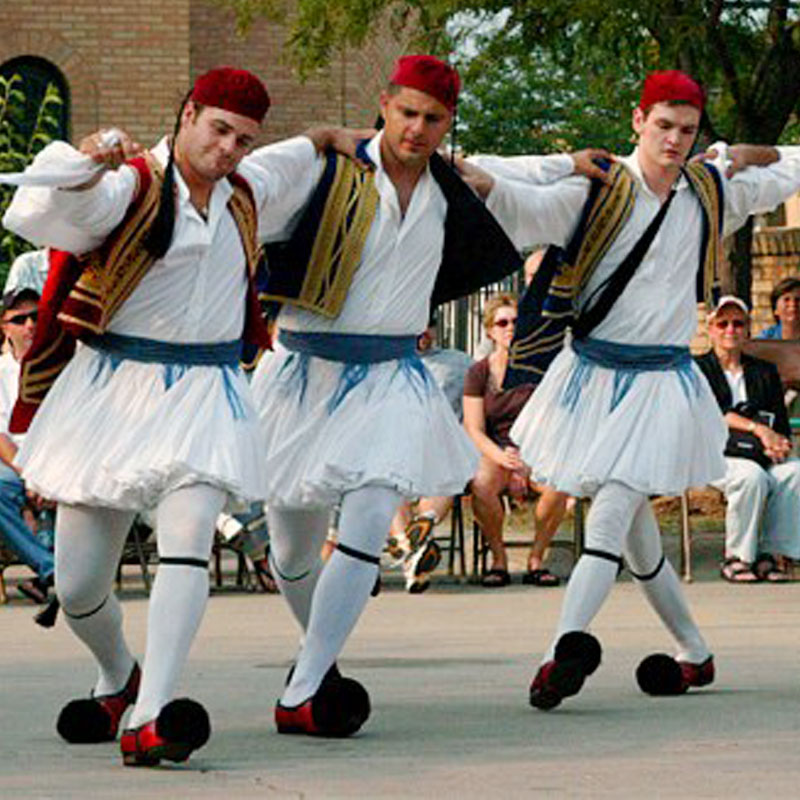 Greek folk costumes