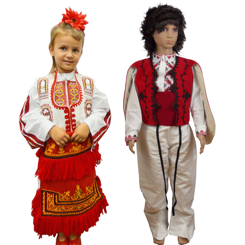 Children's Macedonian costumes