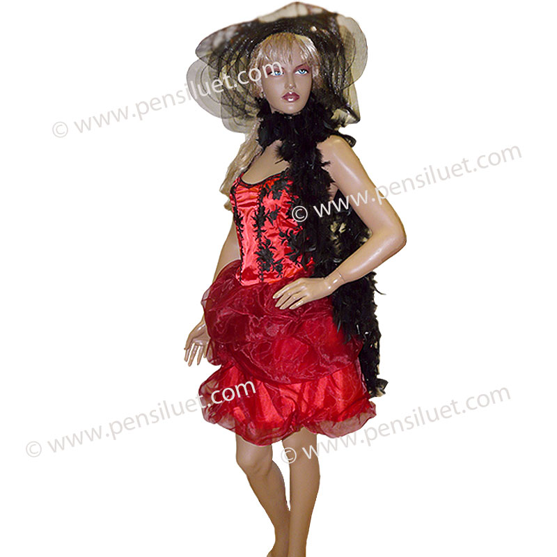 Дамска ретро рокля 04