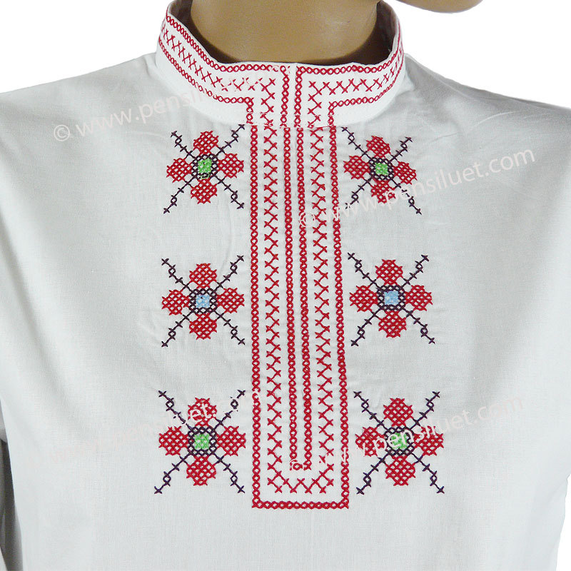 Thracian women's blouse 09 Kenar