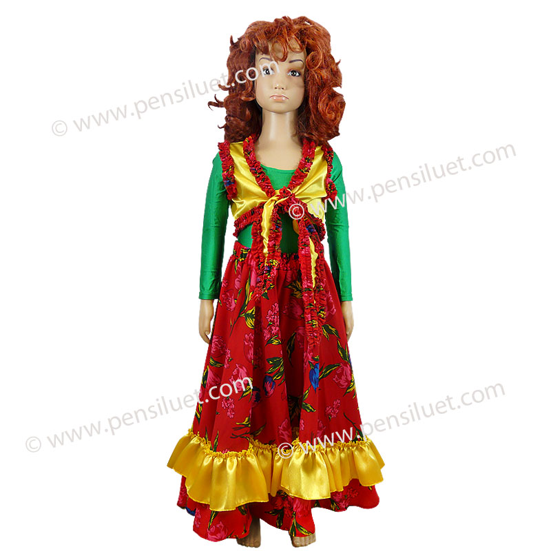 Рокля за руско- цигански танци-ромски 3