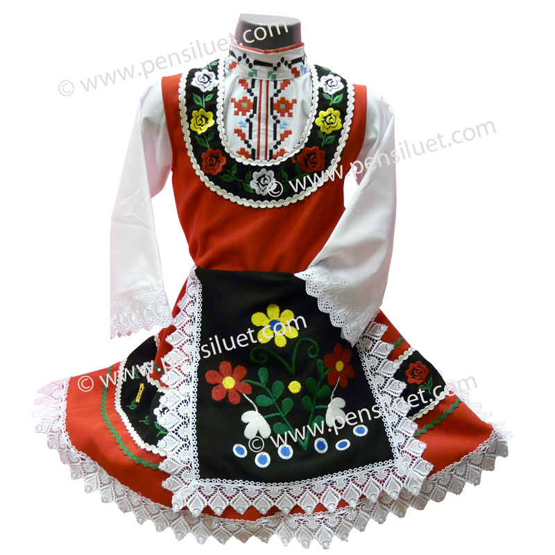 Детска тракийска носия