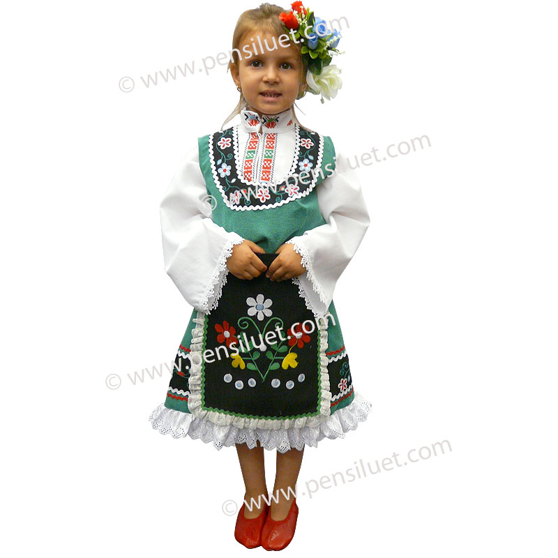 Детска тракийска носия