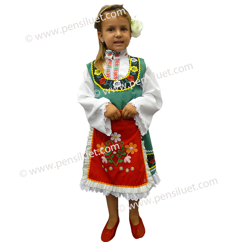 Детска тракийска носия