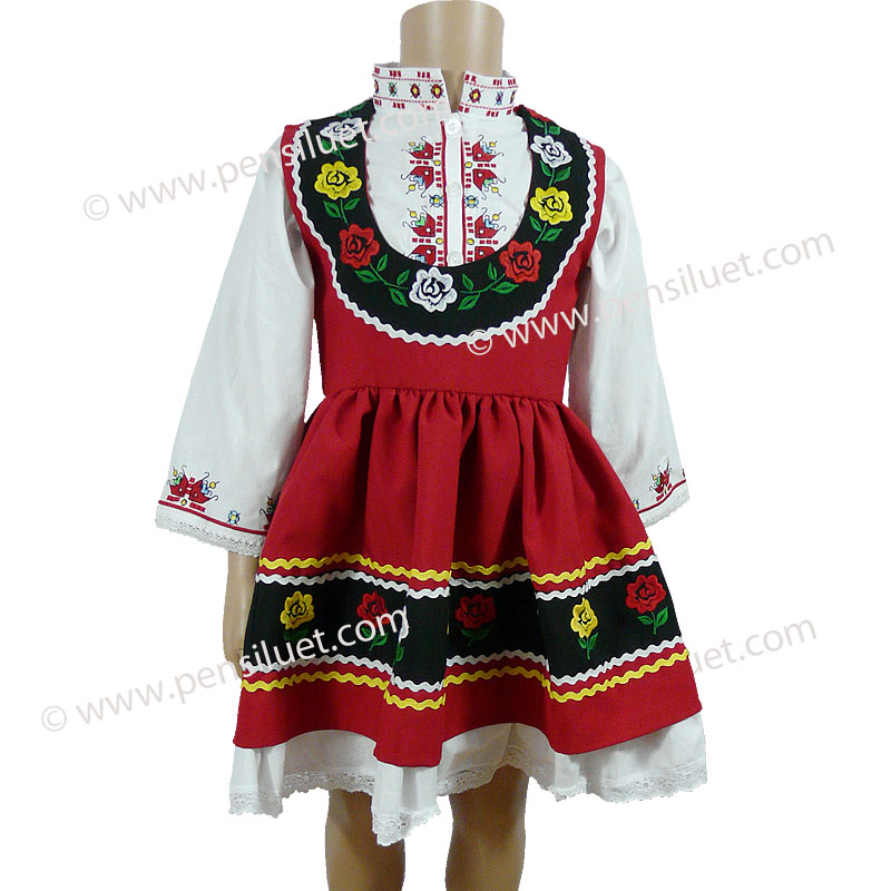 Детска тракийска носия 01M1R-06