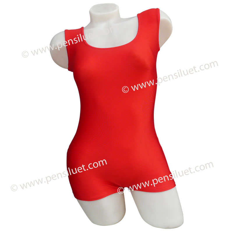 Дамско и детско боди класическо Червено