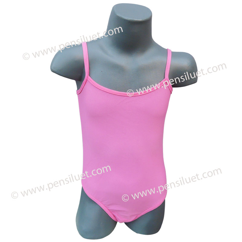 Дамско и детско боди с презрамки Розово