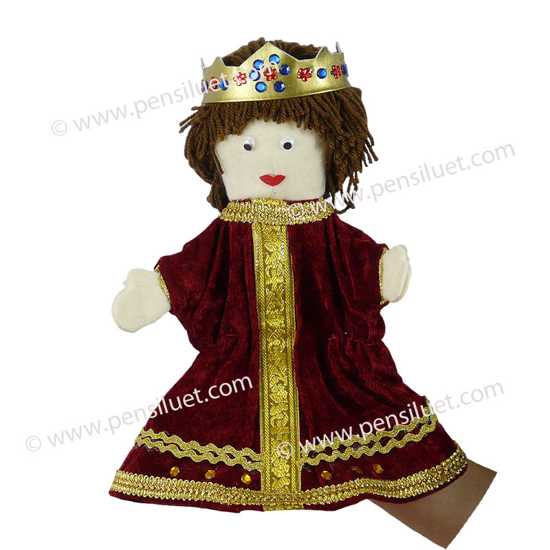 кукла за куклен театър на Кралица