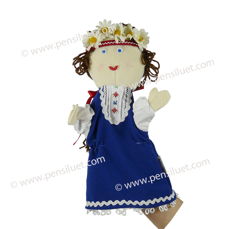 кукла за куклен театър на Внучка