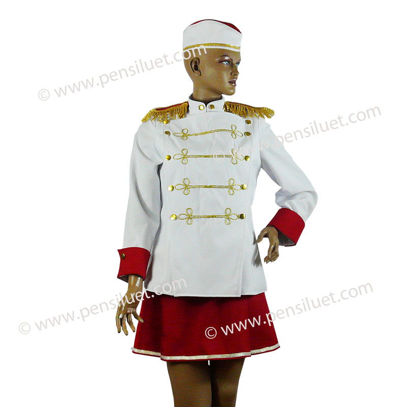 Параден мажоретен костюм детски и дамски 02M1