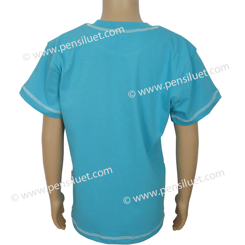 T-shirt 02 Blue school uniform Hristo Botev Primary School Plovdiv